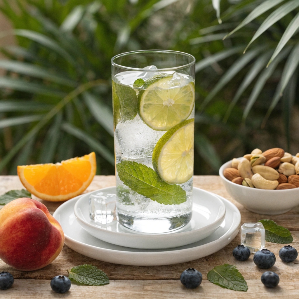 Medavionil wellness complex product lifestyle shot — capsules and natural ingredients on a clean surface